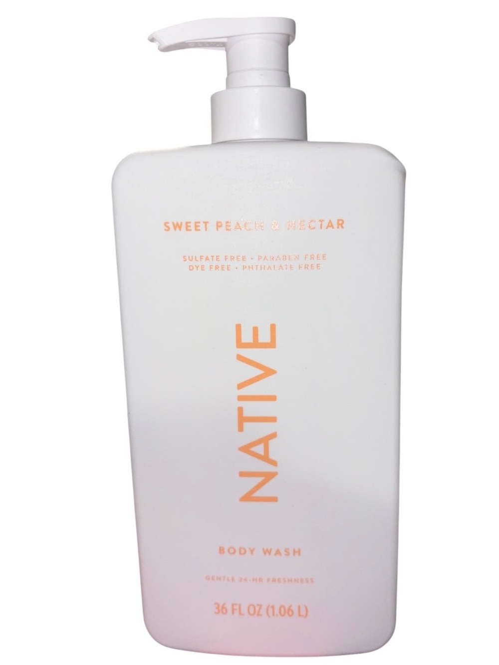 Native Sweet Peach & Nectar Body Wash